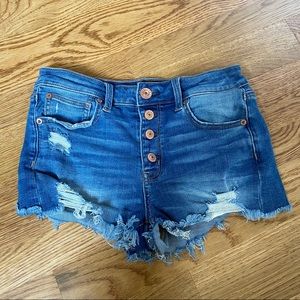 American Eagle Distressed Shorts